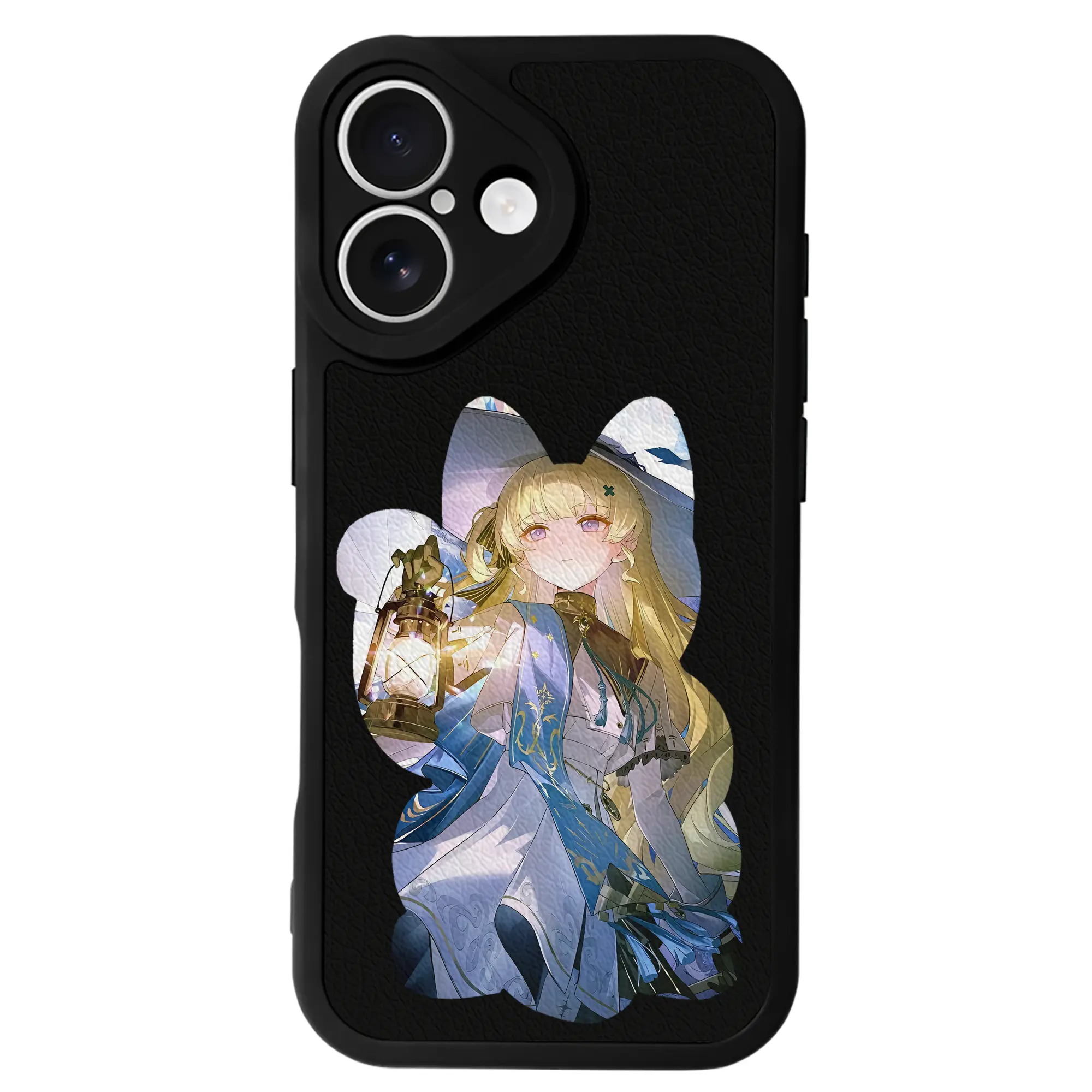 鳴潮 グッズ フィービー - IPhone 16シリーズ対応 ・ シリコンスマホケース ・ レザー調 ・ 高精度フィット ・ 耐衝撃 ・ ワイヤレス充電対応 ・ 精密カット